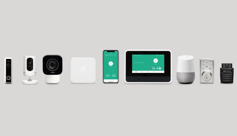 Vivint home security product line in Memphis